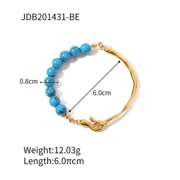 Armbånd Pearl Daily Outfit Metallic Element B1437 JDB201431-BE