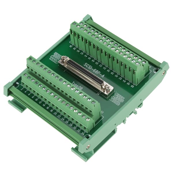 SCSI 68 Pin DB Hun Connector Breakout Board Terminalmodul