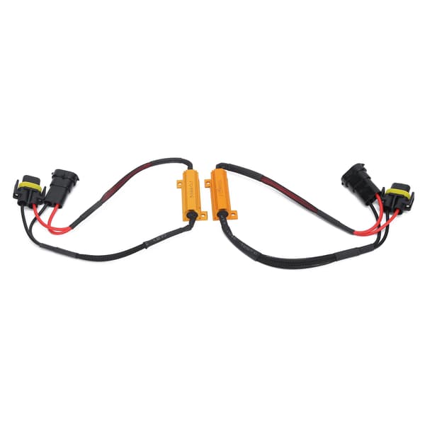 2 stk. H11 LED Tåkelys Dekoder 50W 12V Lastmotstand Anti-flimmer Canceller