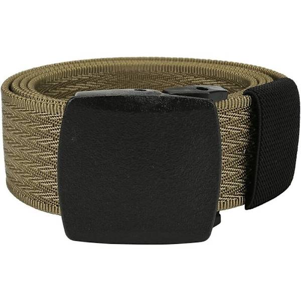125 cm armégrön imitation nylon taktiskt vävt bälte för utomhusträning