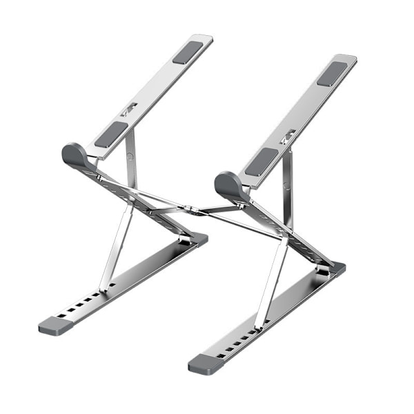 Bärbar stationär datorstativ kylbas N8 Silver