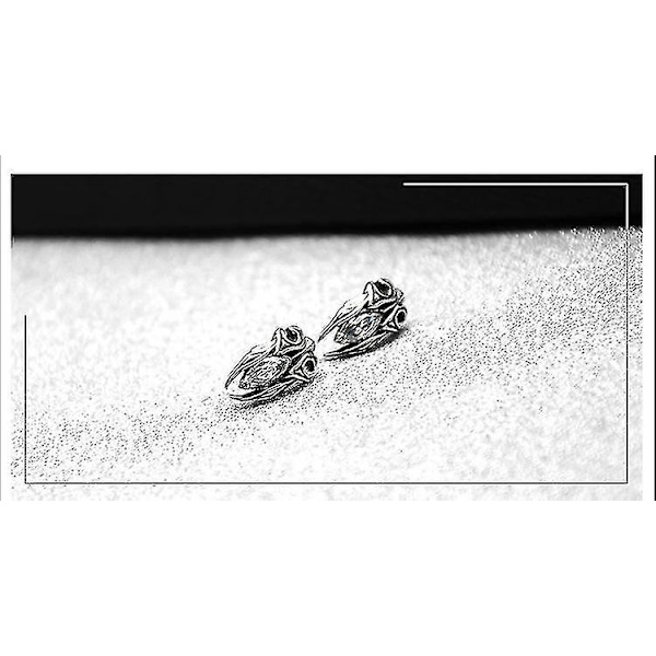 støbning Ørering Beetle Zircon Punk Stud Øreringe