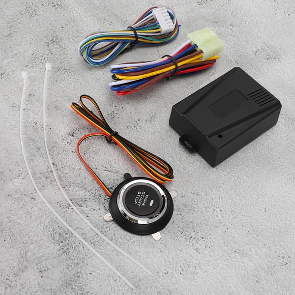 24V Universal Motor Stop Start Knap Nøglefri Push Switch Fjernstart