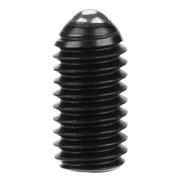 10 stk. M6 Hex Socket Kulstofstål Kuglefjederstempler M6x16 Sæt