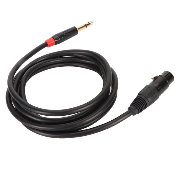 2m XLR Naaras - 1/4 tuuman TRS Balansoitu Mikrofonikaapeli