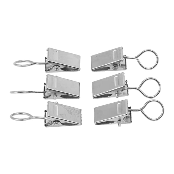 100 stk. Premium Metall Gardinklips Rustsikre Holdbare Robuste for Hjemmefestdekorasjon