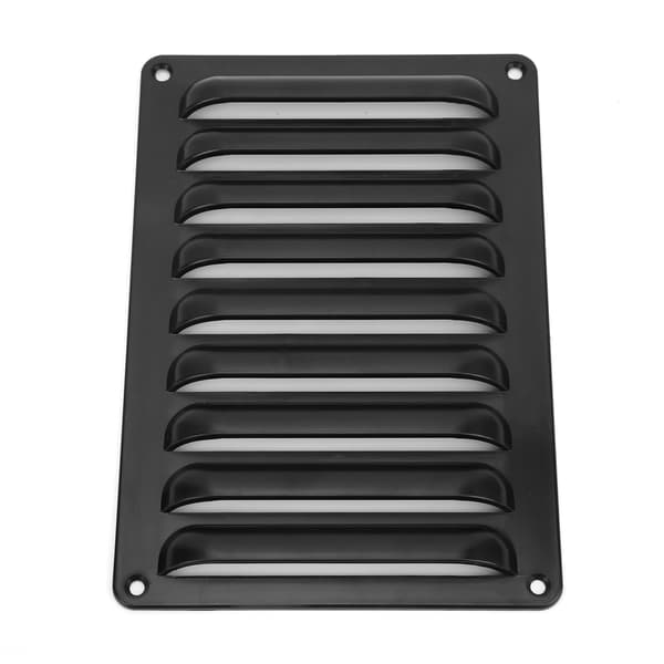 RV Grill Ventilationspanel M5 ABS Sort Professionelt Universal Yacht Bus Tilbehør