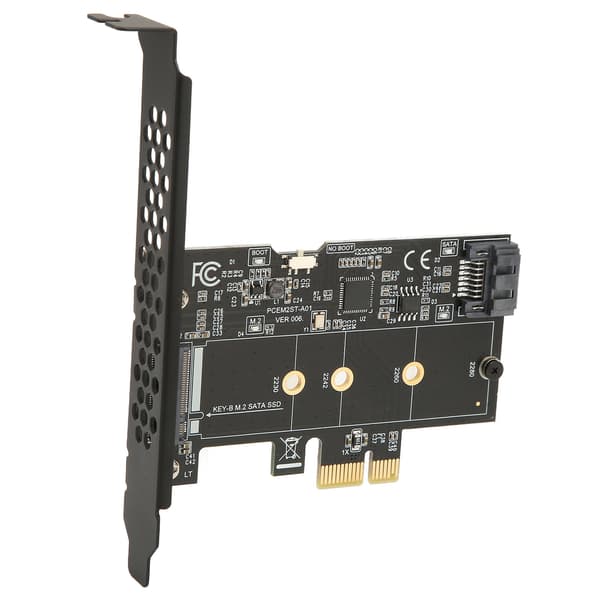 PCIE til SATA 6Gbps M2 NGFF Adapterkort til Windows XP 7 8 10 11 Linux