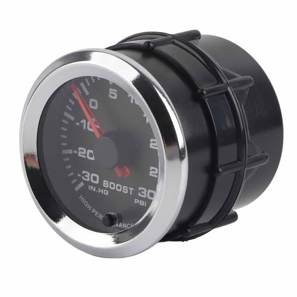 Universal Turbo Boost Måler 7 Farve LED Display 52mm Diameter 30 til 30 PSI til 12V Bil Lastbil Båd