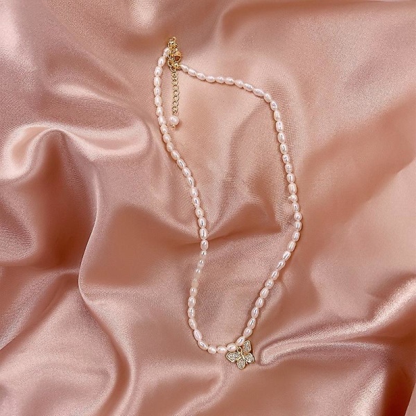 Halsband Daily Outfit Butterfly Choker Girls&#39; Modesmycken Ac3300 necklace A359