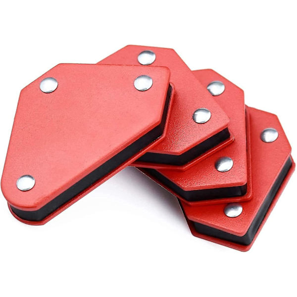 Magnetisk positioner, magnetsvejsevinkel 45 90 135, kraft 9 lbs/4 kg, pakke med 4