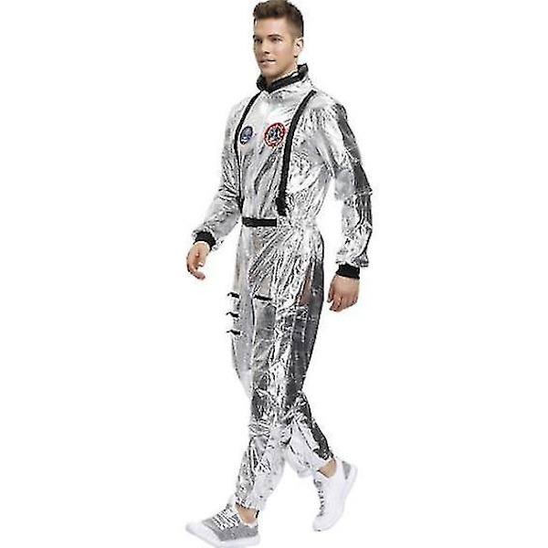 Astronaut Spacesuit Jumpsuit Halloween Cosplay L men