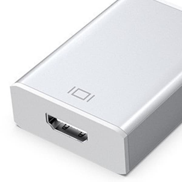 USB 3.0 till HDMI Adapter 5Gbps 1080p HD PC Skärmadapter Silver