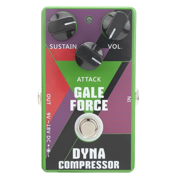 Elektrisk Guitar Kompressor Pedal True Bypass Kompression Effekt Enkelt Blok Enhed
