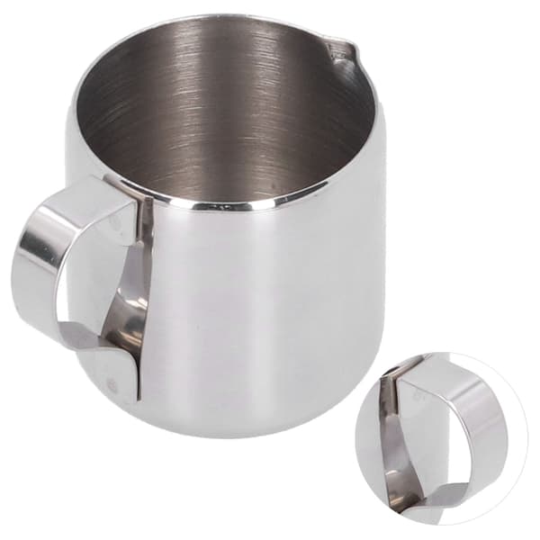 Melkeskumkopp i rustfritt stål 60ml for hjemmekaffebar