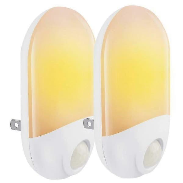 LED nattlys, plug & play automatisk veggnattlys med skumringssensor