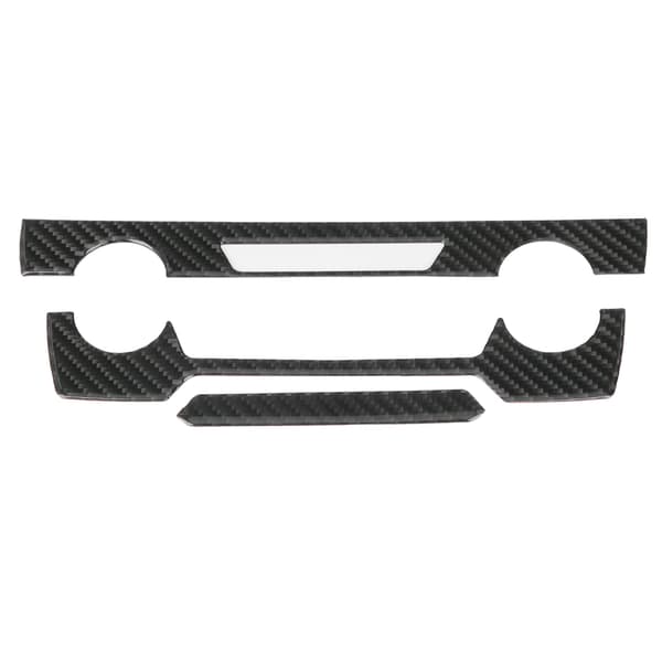 Karbonfiber Senterkonsoll CD Panel Trim Deksel for Honda CRV 2016 2019