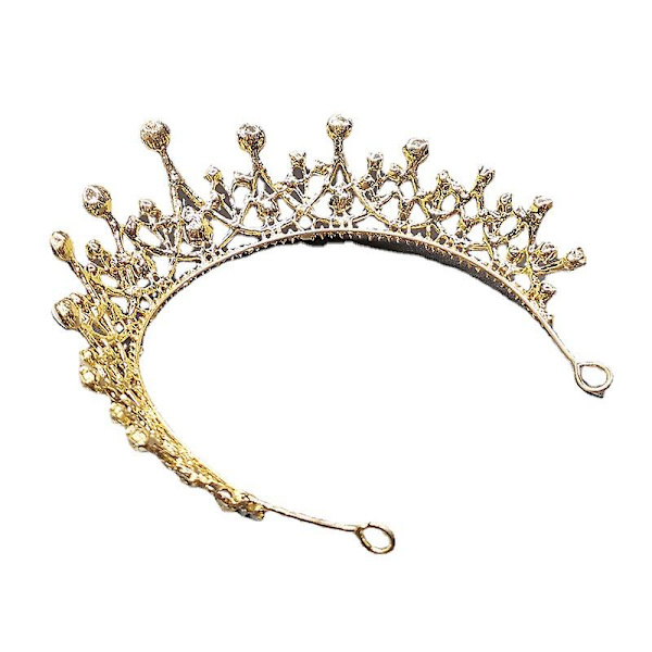 Jeweled Crowns Beautiful Headpiece Wedding Crown Wedding Tiaras Hårtilbehør For Prom bursdag Red