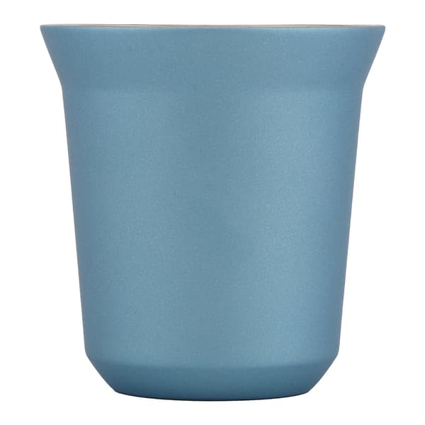 Isolert kaffekopp i rustfritt stål, lyseblå, 160 ml