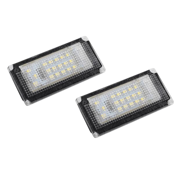 1 par 6000K 18 LED nummerpladelygte til MINI One R50 2001 2006