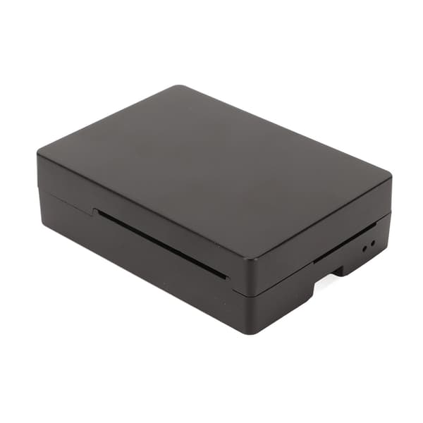 Aluminiumslegering Køleplade Kølekasse Multiple Interfaces til Raspberry Pi 4B Sort