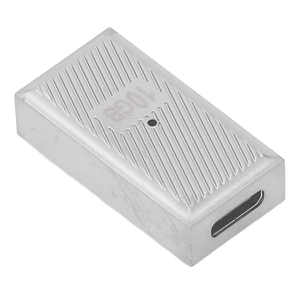 USB C Hunn til USB Hunn Adapter 10Gbps 120W 20V 6A Dataoverføring Ladeindikatorlys