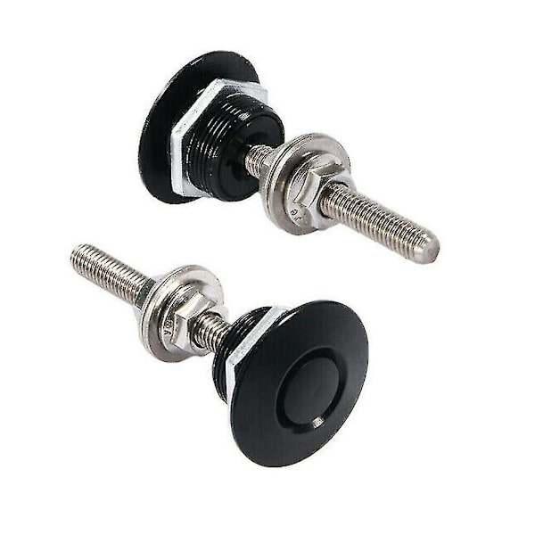 Push Button Billet Auto Etupuskurin konepelti Tappimoottori Konepelti-lukko Salpa-clip Runko
