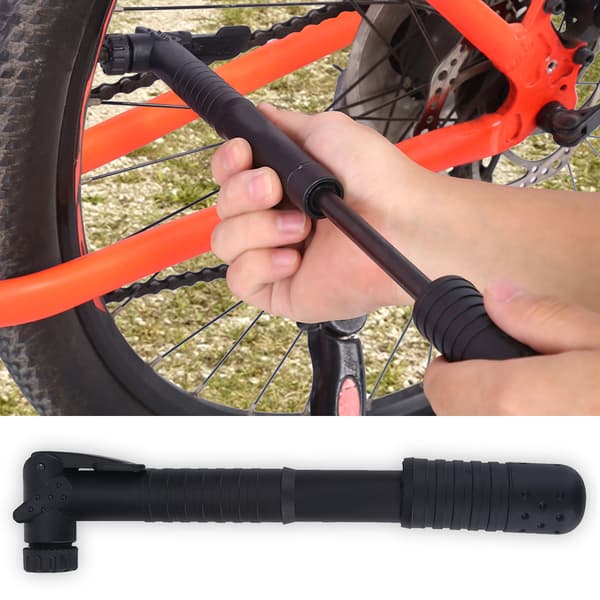 Bärbar Mini Cykeldäck Luftpump 120 PSI Inflator