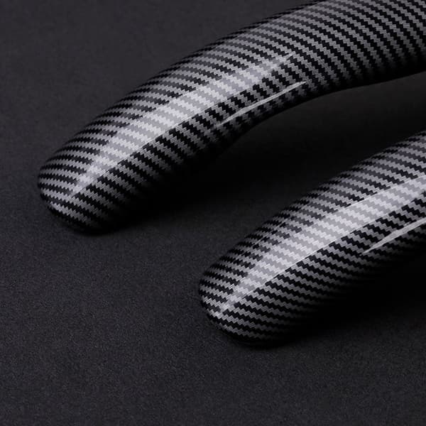 Ratbeskyttelse i kulfiber Universal Holdbar Passer til de fleste biler Sort