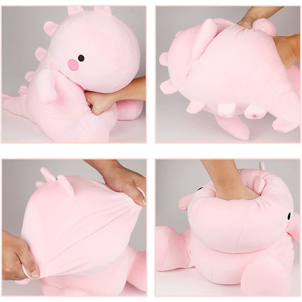 Dinosaur kosetøy Plysjleketøy, Dino plysjleketøy 4 0 cm*16 Zoll* Pink