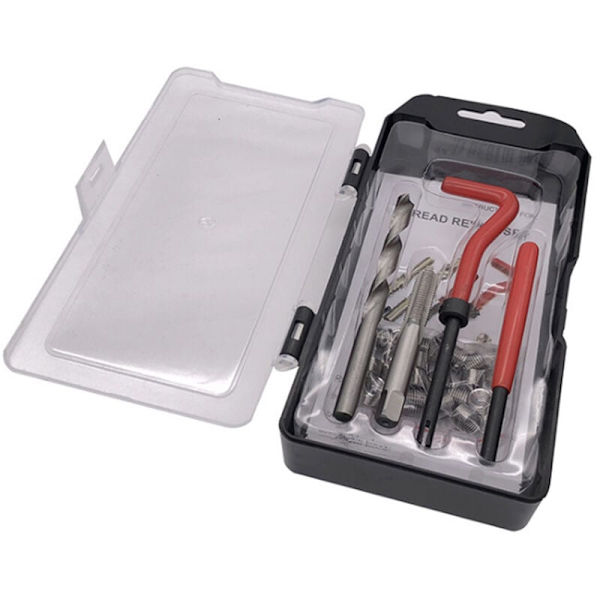 15PC M12x1.25 Auto Thread Tap Reparationsværktøj Tændrør