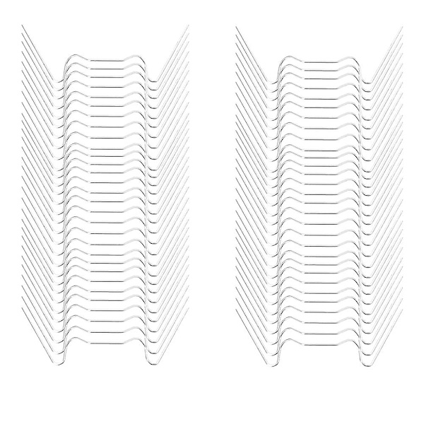 Drivhusglassclips,120 stykker Drivhusglassclips,hage Drivhusfesteklemmer,drivhusklips,metall Glass Drivhus,w Type Glass Cl