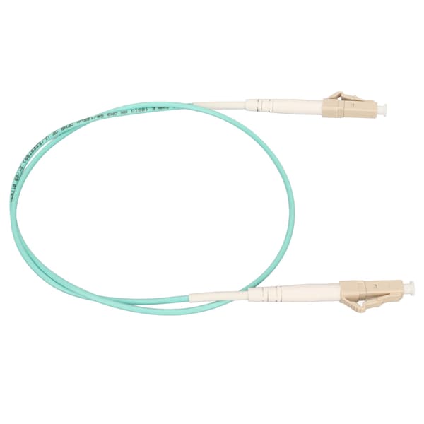 OM3 LC til LC Simplex Multimode Fiber Optisk Patchkabel 0.5M for SFP Transceivere Ethernet Brytere