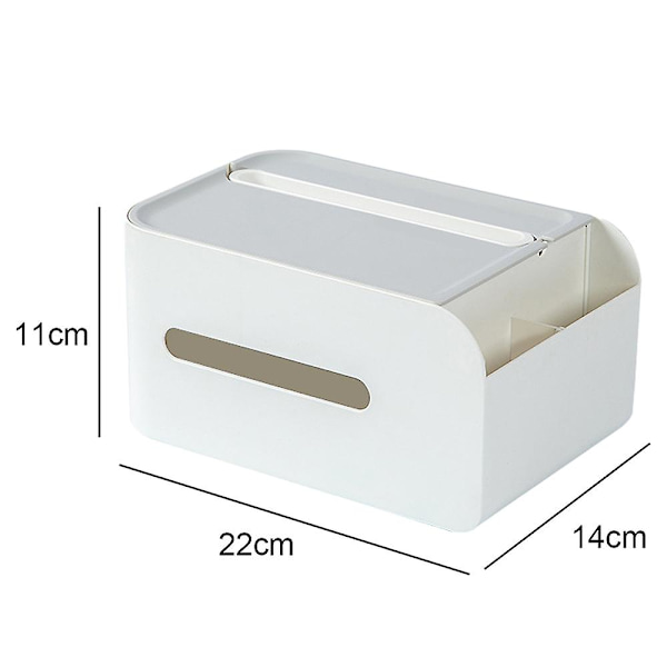 Creative Living Room -kaukosäätimen säilytyslaatikko Maskin säilytyslaatikko white