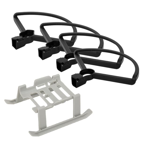 DJI Mavic Mini RC Förlängt Höjd Ställ Propellerskyddsring Set Svart