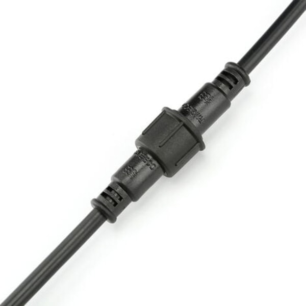 m18 vanntett kabel pvc plast hann- og hunnnål for å plugge fotovoltaisk energikabel ip68-kontakt, 6-leder