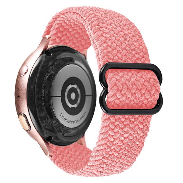 Sopii Jiaming Samsung hihnalle 20mm, 22mm Huawei gt2 pro kaksisävyinen säädettävä kudottu hihna - 20mm tappi