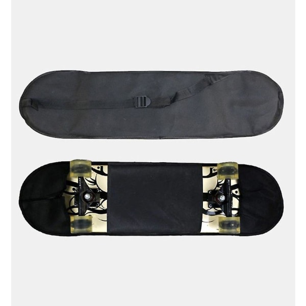 Skateboard Bärväska Vattentät Longboard Väska Oxford Skate Board Axelväska Ryggsäck Handväska Longboard Ryggsäck Lång bräda för max 30 tum
