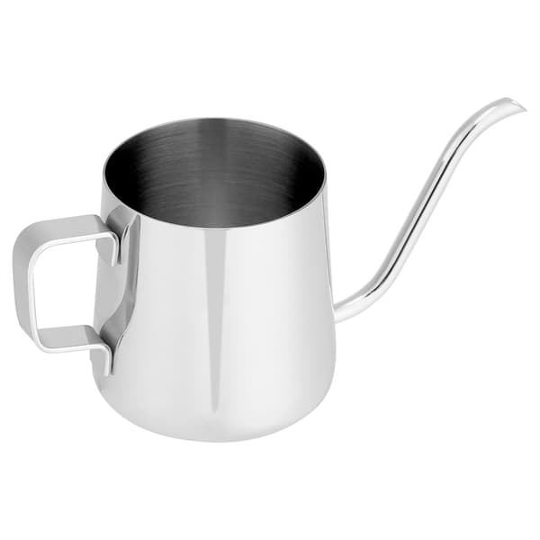 Rustfri stål Gooseneck Hældekedel til Kaffe 350mL Sølv