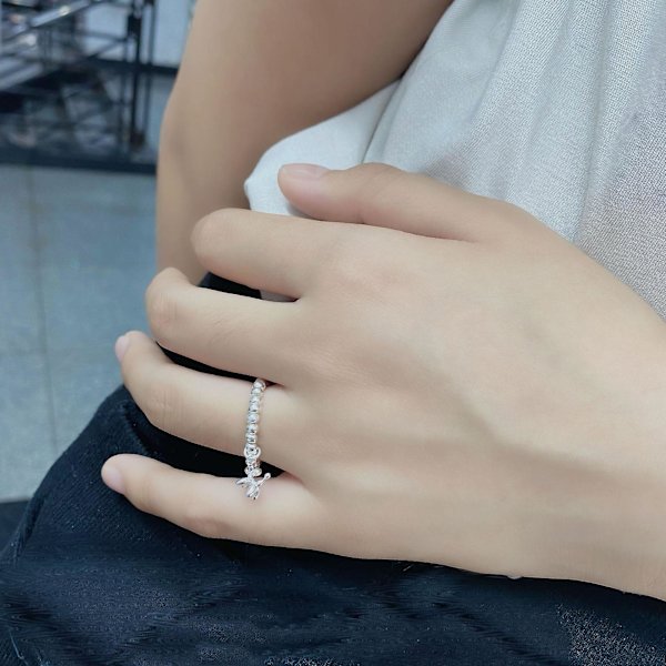 Ringpärlor Silver Modesmycken Ac5124
