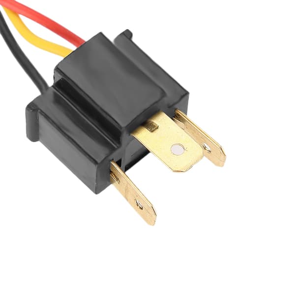 2 stk. bil LED-frontlysdekoder Anti-interferens feilfjerner filter radio lyd