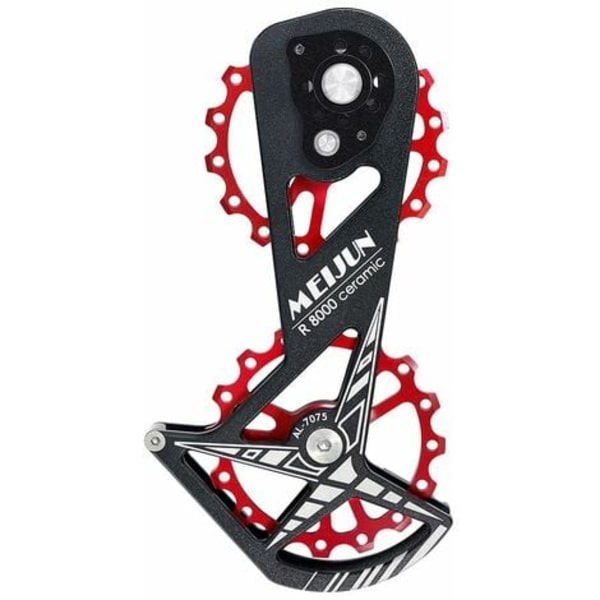 Cykelkedjestyrning med kedjehjul fällbar cykel Styrhjul i aluminiumlegering för landsvägscykel MTB