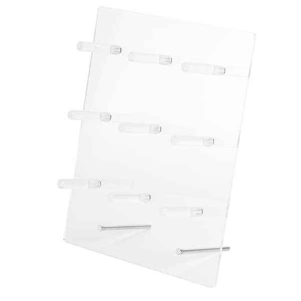 Akryl Donut Display Stativ Klar Rack Holder Bryllup Bursdagsfest Dekor