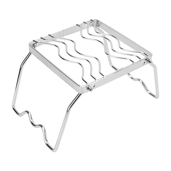 Sammenklappelig Bålgryde Rustfrit Stål Bærbar Udendørs BBQ Picnic Camping Multipurpose