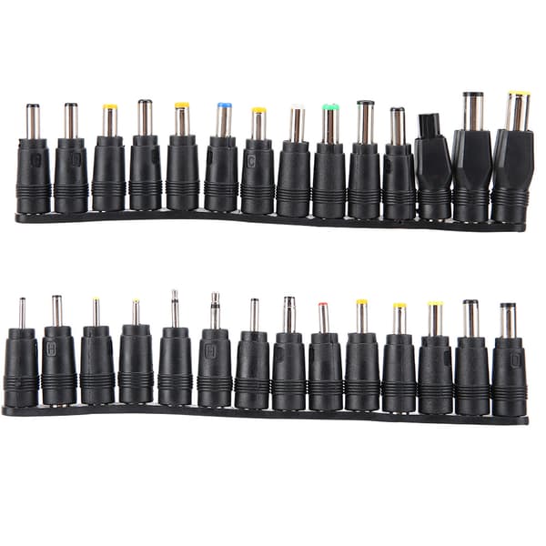 28PCS Universell 5.5mm DC Laptop Notebook Strömladdare Adapterkontakt