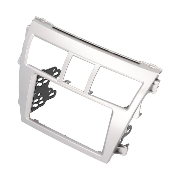 2 Din Bil Stereo Navigation Instrumentbräda Panel Kit Ram Passar Vios Belta Yaris Sedan