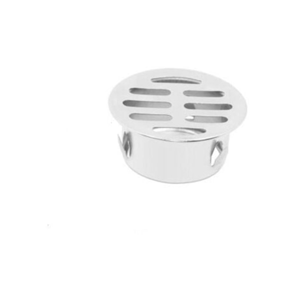 Balkong utomhus antiblockerande rör platt golvavloppsplugg 304 rostfritt cover typ 50