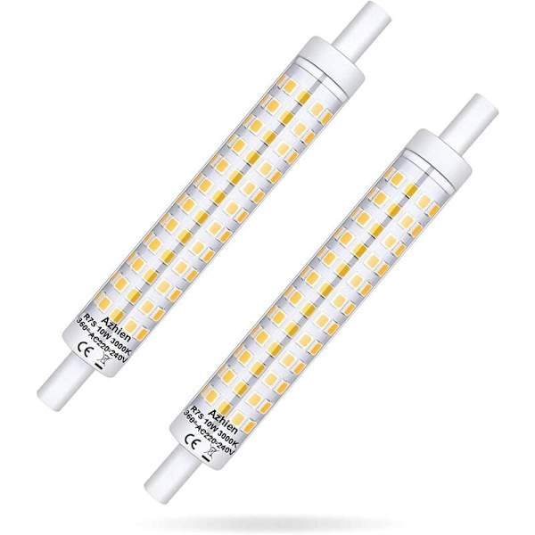 Dimning 10W 220-240V varmvit 3000K keramisk kylande strålkastare 360 ​​graders glödlampa, för vardagsrum, sovrum, badrum, e