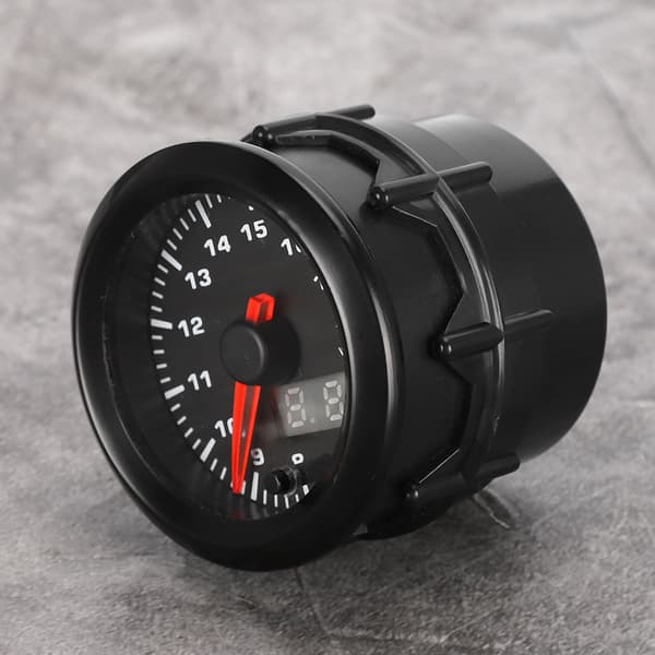 2in 52mm Bil Digital LED Voltmeter 7 Farve Spændingsmåler Display Modificerede Dele