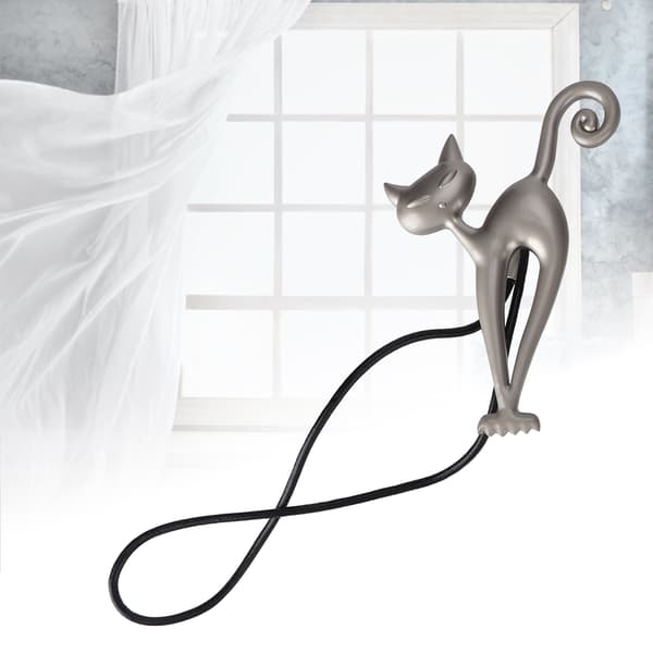 Kattformade Magnetiska Gardinerhållare